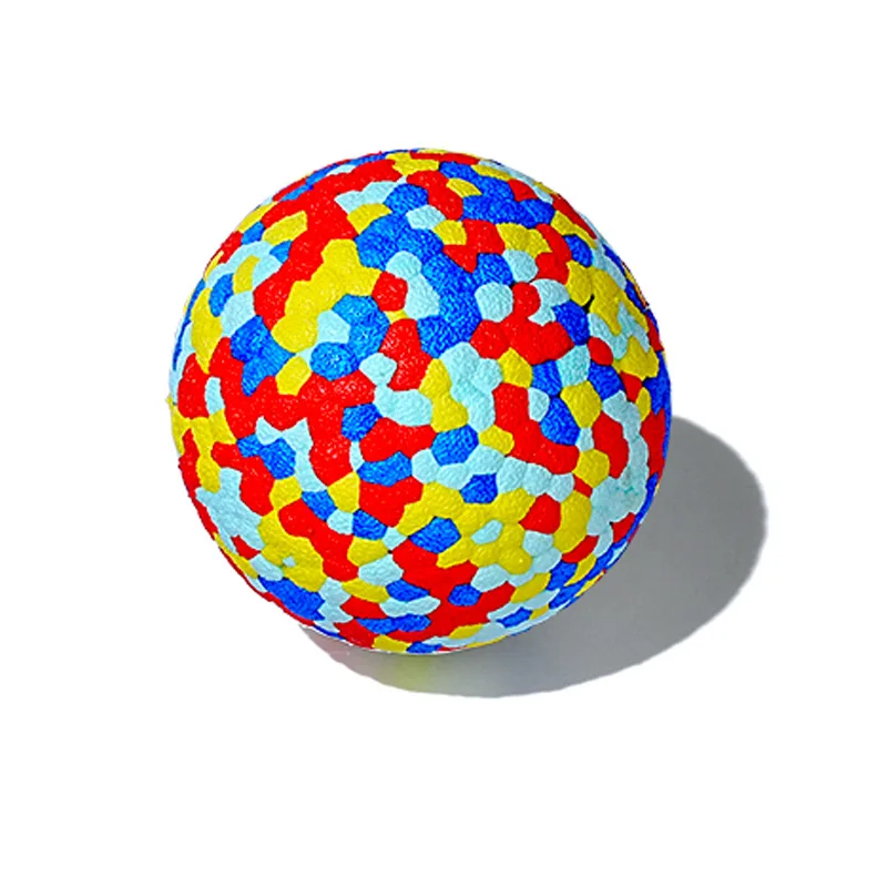 Wytrzymała piłka do żucia dla psa z E-TPU Multicolour