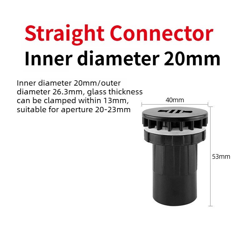 Złączki i rury PVC do akwarium Mm straight